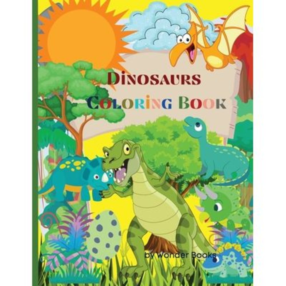 Dinosaurs Coloring Book: Great Dinosaur Coloring Book for Kids Best Gift for Boy
